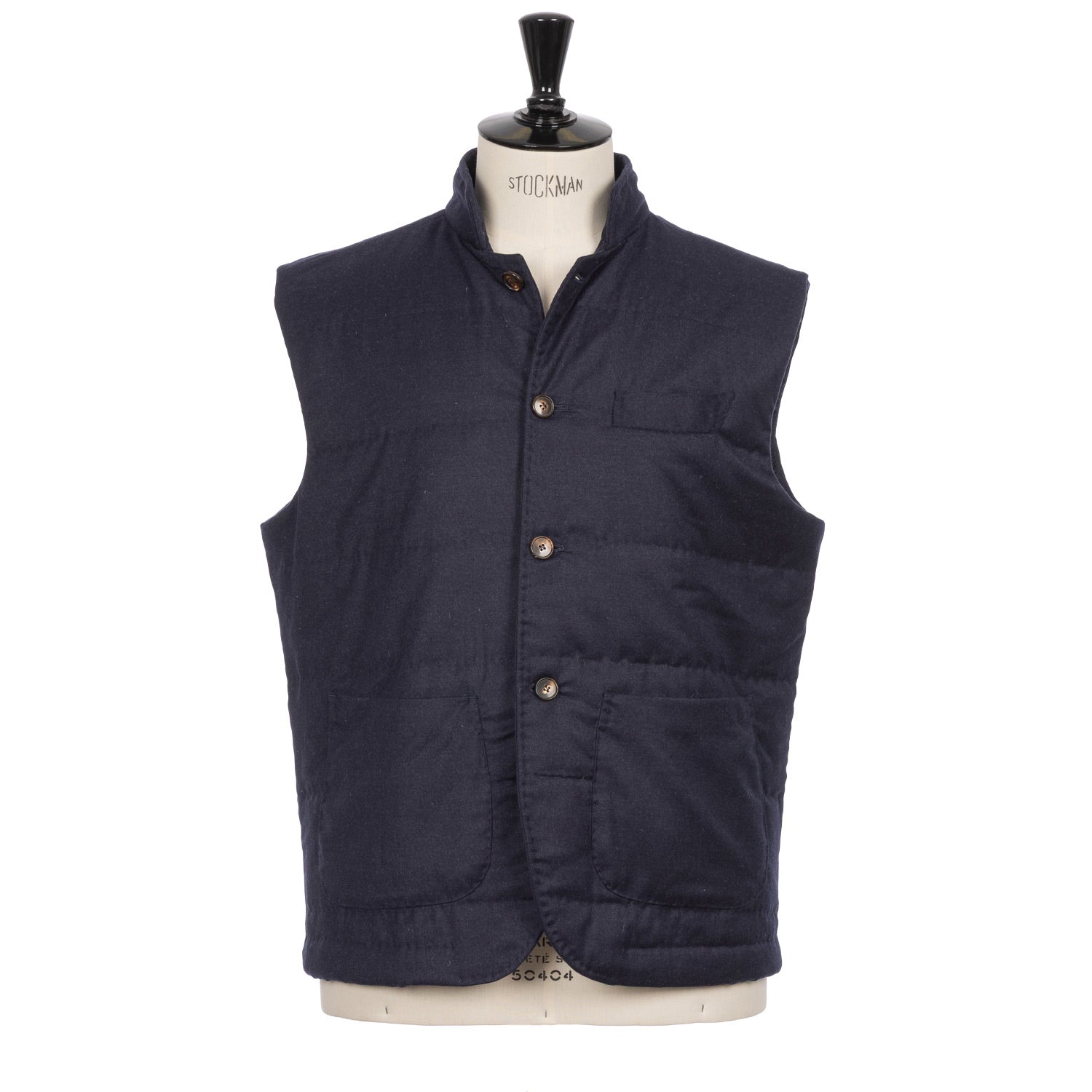Edizione Speciale: Weste "Gran Sasso" aus feinstem Woll-Flanell - reine Handarbeit